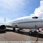 La tête du nouvel avion présidentiel.